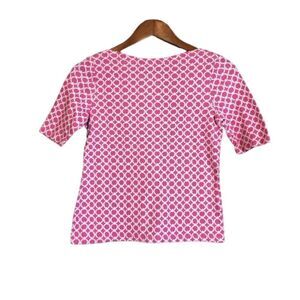 3 for $30! Charter club patterned pink top